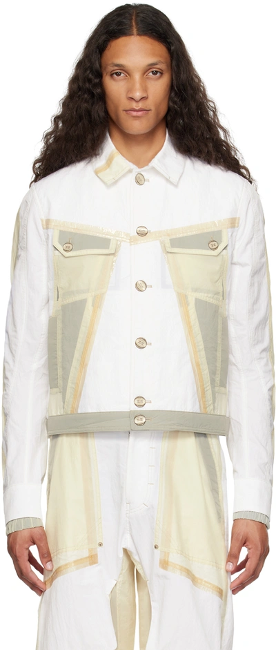 Carnet-archive White Crustacean Jacket