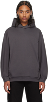 ATTACHMENT GRAY PANELED HOODIE
