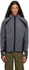 HYEIN SEO GRAY PANELED JACKET