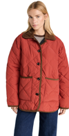 Alex Mill Work Jacket In Firebrick