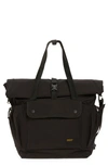 Carhartt Haste Roll Top Canvas Tote In Black