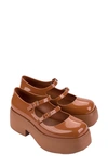 Melissa Farah Platform Mary Jane In Brown
