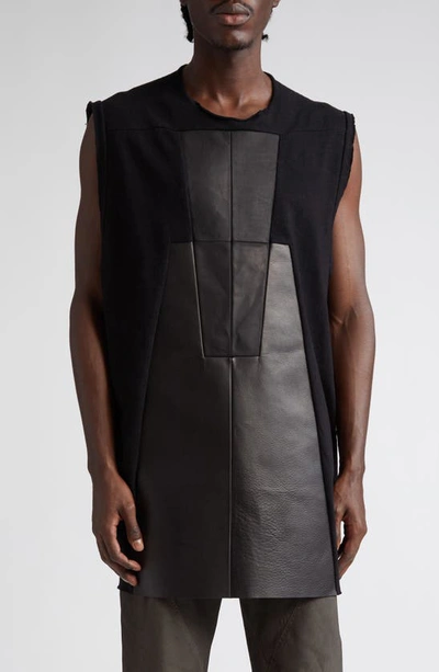 Rick Owens Luxor Vest Top In Black