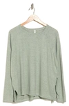 Forgotten Grace Long Sleeve Tunic In Olive