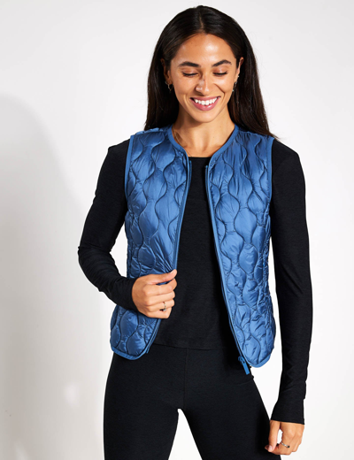 Born Kenal Vest In Blue