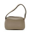 La Canadienne Polly Leather Shoulder Bag In Taupe