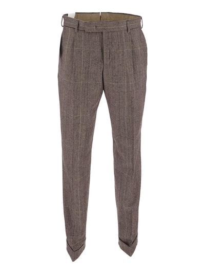 Pt Torino Wool Trousers In Grey