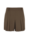SEMICOUTURE COOL WOOL SHORTS