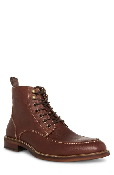 Steve Madden Holger Lace-up Boot In Brown