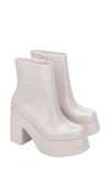 Melissa Nubia Ii Platform Bootie In White