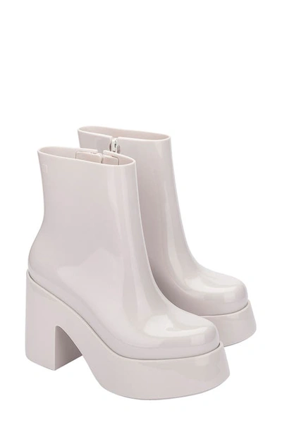 Melissa Nubia Ii Platform Bootie In White