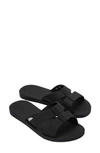 Melissa Sun Oasis Slide Sandal In Black