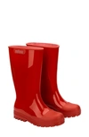 Melissa Welly Rain Boot In Red