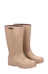 Melissa Welly Rain Boot In Beige