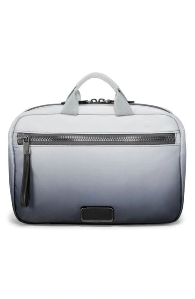Tumi Madeline Nylon Cosmetics Bag In Grey Ombre