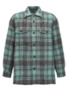 AMI ALEXANDRE MATTIUSSI CHECK OVERSHIRT