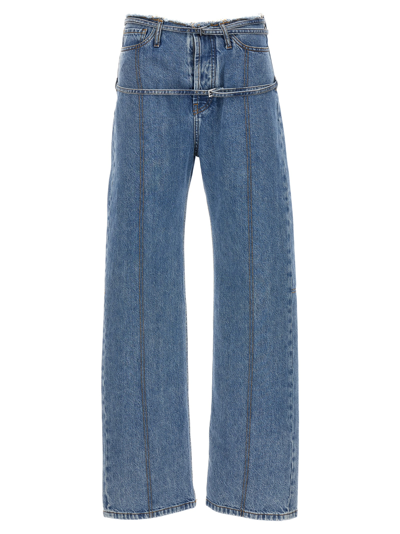 Jacquemus Le De Nimes Caraco Jean In Blue