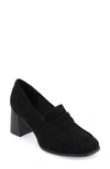 Journee Collection Malleah Loafer Pump In Black