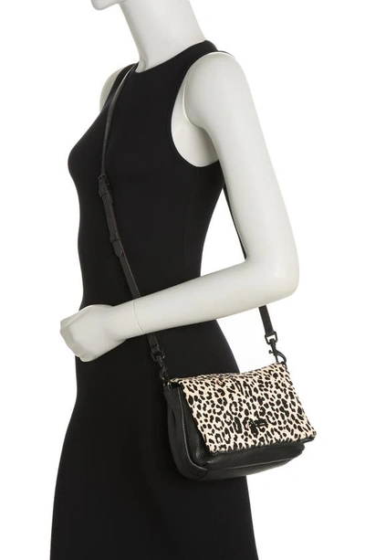 Aimee Kestenberg Wonder Double Zip Crossbody Bag In Wild Cat Haircalf