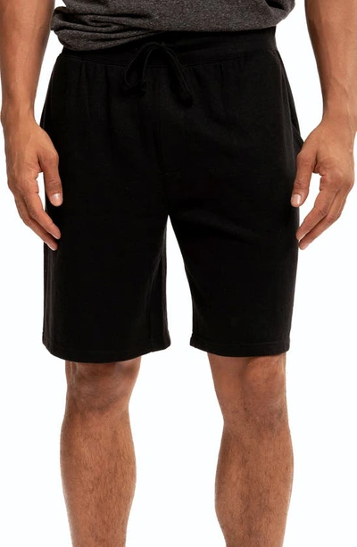 Threads 4 Thought Classic Drawstring Fleece Shorts In Black