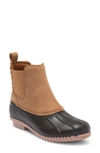 Steve Madden Newlin Duck Boot In Tan