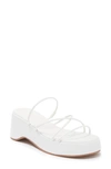 Billini Harris Platform Sandal In White