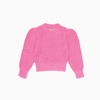 The New Society Ambrosia Ribbed-knit Sweater In Fucsia