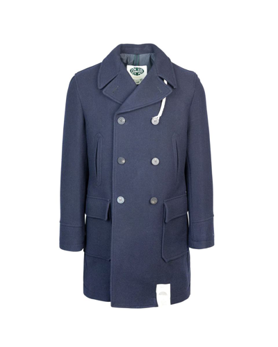 Camplin Coat In Blues And Greens