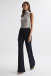 Paige High Rise Flared Jeans In Montecito