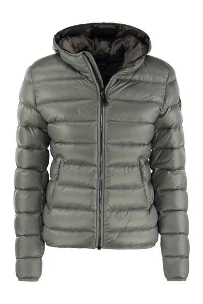 Colmar Friendly - Down Jacket With Fixed Hood In Grey