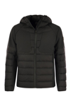 COLMAR COLMAR NEW WARRIOR - HOODED DOWN JACKET IN DOUBLE FABRIC