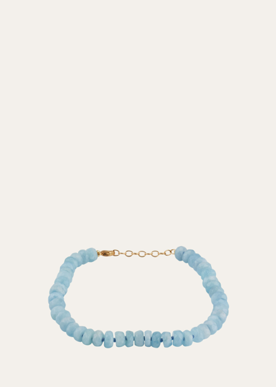 Jia Jia Oracle Aquamarine Crystal Bracelet In Blue