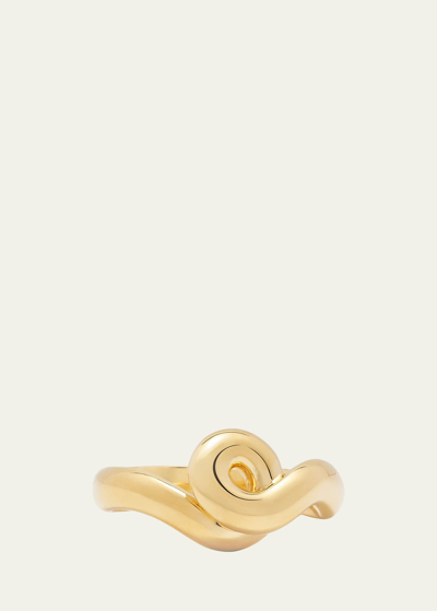 Bea Bongiasca Women's Chunky Wave Goldtone Ring In Yg