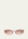 Dior Signature B1u Sunglasses In Shiny Pink Roviex