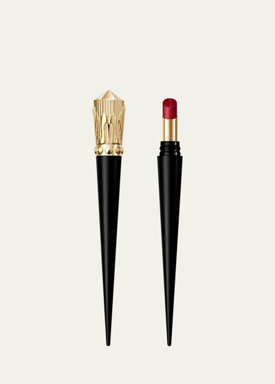 Christian Louboutin Rouge Stiletto Lumi Matte Lipstick In Red Queendom