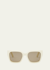 Dior Highlight S2i Sunglasses In Ivory/brown Mirror