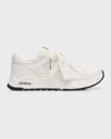 OFF-WHITE MEN'S KICK OFF LEATHER RUNNER SNEAKERS