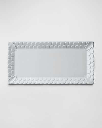 L'objet Aegean Rectangular Platter In White