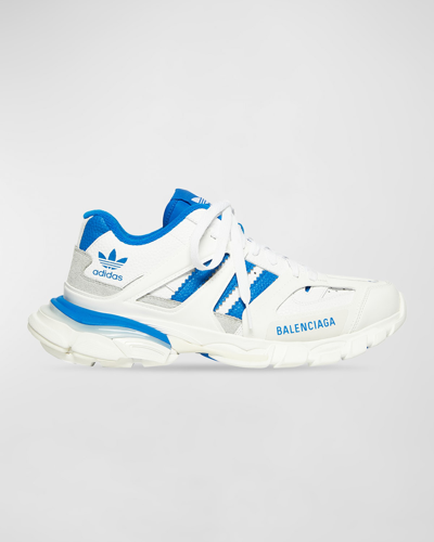 Balenciaga X Adidas Men's Track Forum Low Top Sneakers In