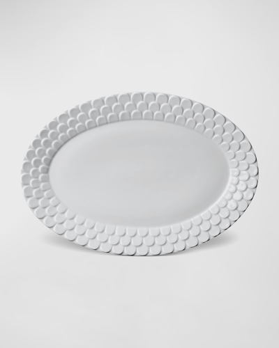 L'objet Aegean Oval Platter In White