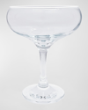 Mariposa Fine Line Clear Coupe Glasses, Set Of 4