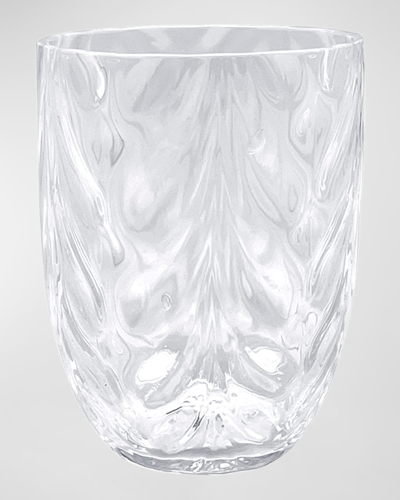 Mariposa Sip Sip Wave Crystal Clear Stemless Glass In Transparent