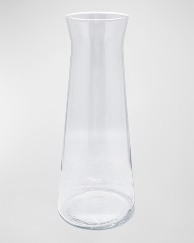 Mariposa Fine Line Clear Decanter In Transparent