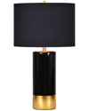 Renwil The Tuxedo Table Lamp In Black