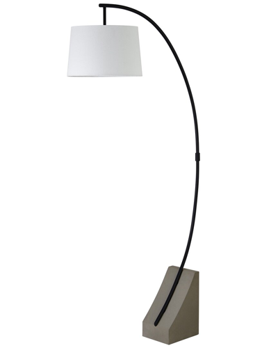 Renwil Weymouth Floor Lamp In Black