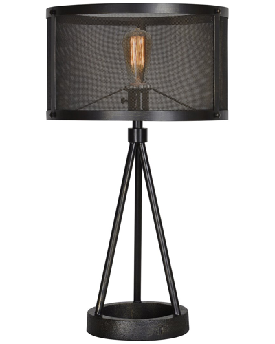 Renwil Livingstone Table Lamp In Black