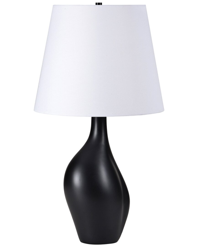 Renwil Canberra Table Lamp In Black