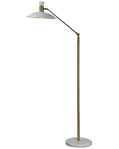 Renwil Troilus Floor Lamp In Brass