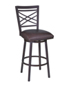Armen Living Fargo 30 Barstool In Brown