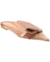 Ferragamo Emii T Satin Flat In Pink